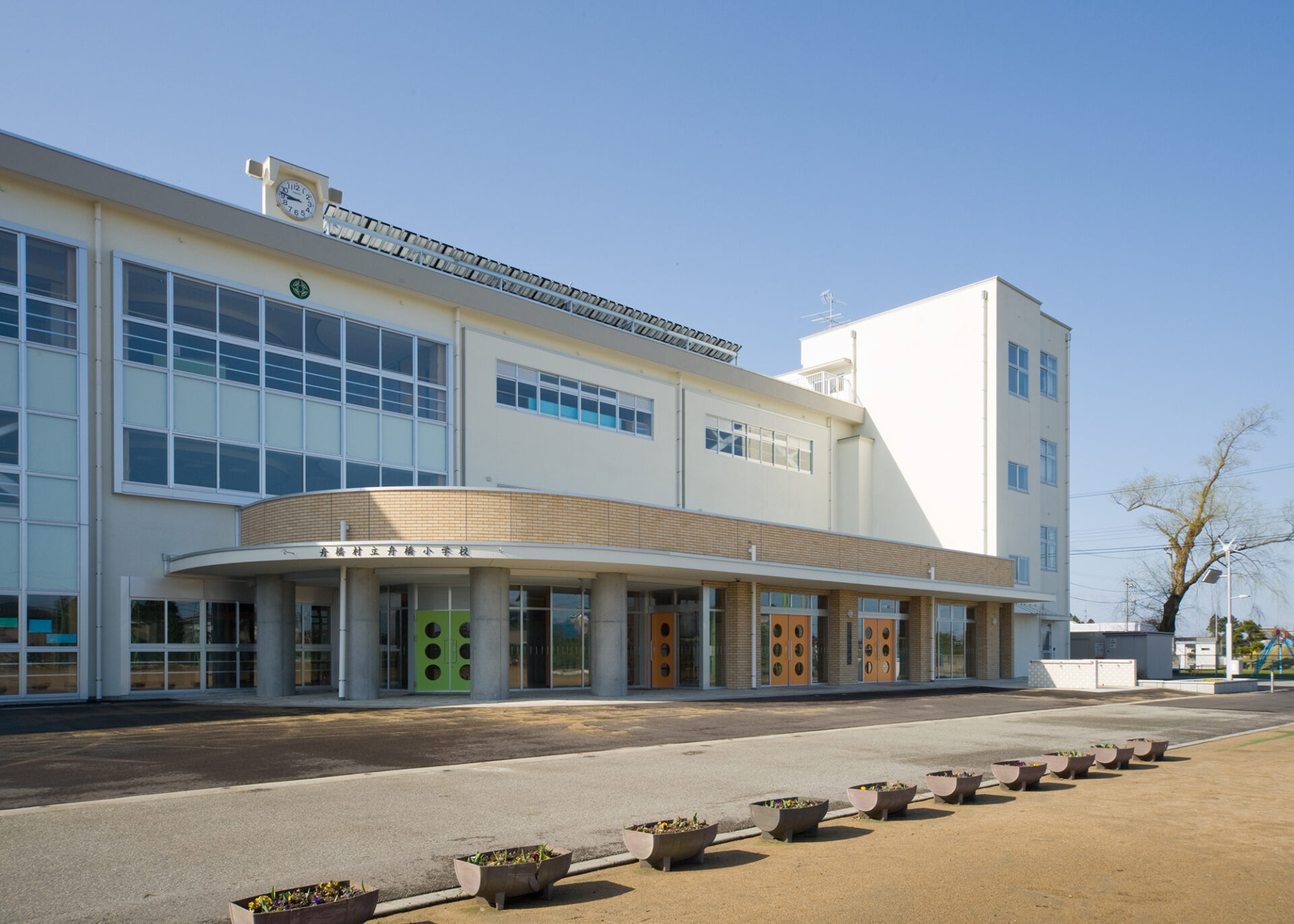舟橋村立舟橋小学校 福見建築設計事務所 Fukumi Architecs Associates Co Ltd